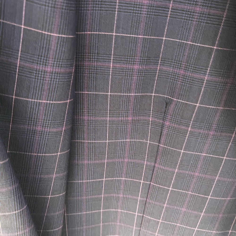 Sand Navy Checkered Suit - Picture 3 of 10